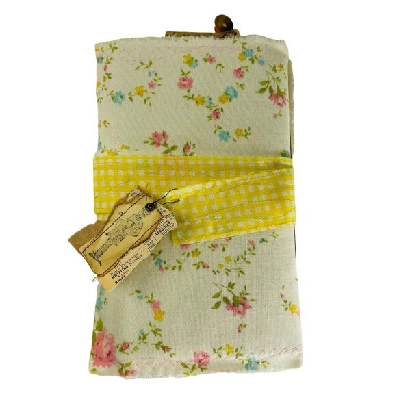 Writing Junk Journal Vintage Style u Fabric Cover Diary Includes Ephemera No 19 - Picture 3 of 13